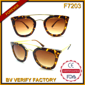 F7203 Última lanzado alta calidad moda Vintage gafas de sol fabricado por las fábricas chinas